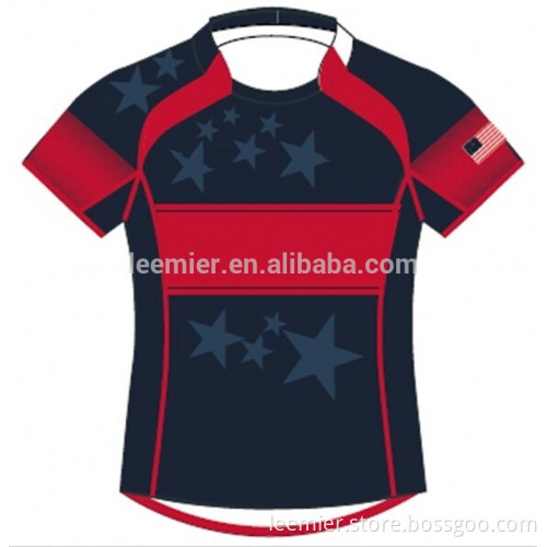 High quality custom made youth rugby shirts
